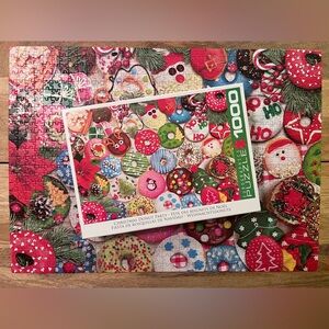Eurographics 1000 piece puzzle Christmas donut puzzle